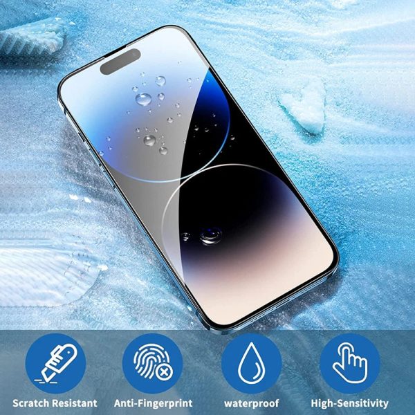 3/5PCS Glass Screen Protector Phone Case for IPhone 12 11 13 14 15 Pro Max Mini XS XR X 8 7 Plus 14Pro 13Pro IPones Front Cover - Image 4