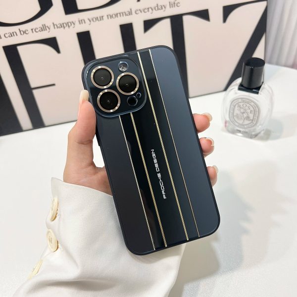 AG Glass Lens Film Protect Phone Cases For iPhone 14 13 12 11 Pro Max 14Plus 14Pro Luxury Supercar Style Shockproof Hard Cover - Image 7