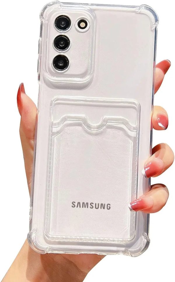 Card Bag Case for Samsung Galaxy A24 A54 5G A14 A34 A23 A52 A21S A42 A50S A30S A50 A72 A52S A22 Shockproof TPU Cover Clear Funda - Image 8