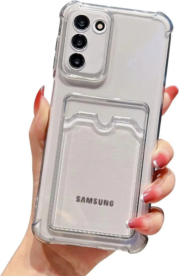 Card Bag Case for Samsung Galaxy A24 A54 5G A14 A34 A23 A52 A21S A42 A50S A30S A50 A72 A52S A22 Shockproof TPU Cover Clear Funda - Image 7