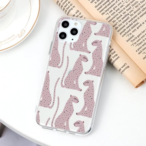 Clear Leopard Butterfly Phone Case For Samsung Galaxy S21 S20 FE Note 20 Ultra 10 9 8 S10 S10e S9 S8 Lite Plus Pro 2020 Soft Bag - Image 5