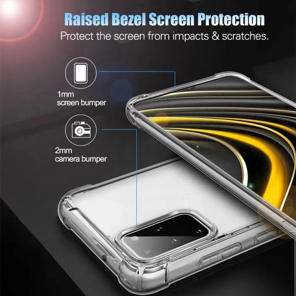 Clear Phone Case For Samsung Galaxy S22 S23 Ultra S21 S20 Fe S10 Plus A52 A52S A51 A53 A72 A71 A32 A12 Shockproof Silicone Cover - Image 6