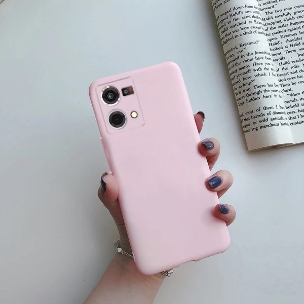 For OPPO Reno 7 Case Candy Color Silicone Soft Matte Phone Cover For OPPO Reno7 Reno 7 4G F21 Pro CPH2363 2022 Shockproof Bumper - Image 5