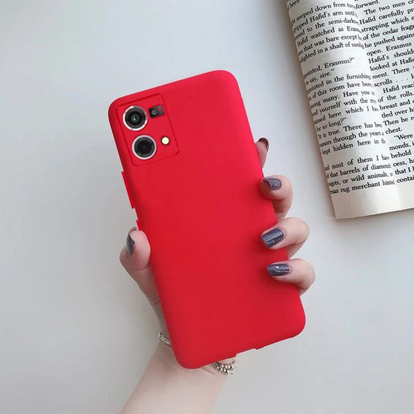 For OPPO Reno 7 Case Candy Color Silicone Soft Matte Phone Cover For OPPO Reno7 Reno 7 4G F21 Pro CPH2363 2022 Shockproof Bumper - Image 3