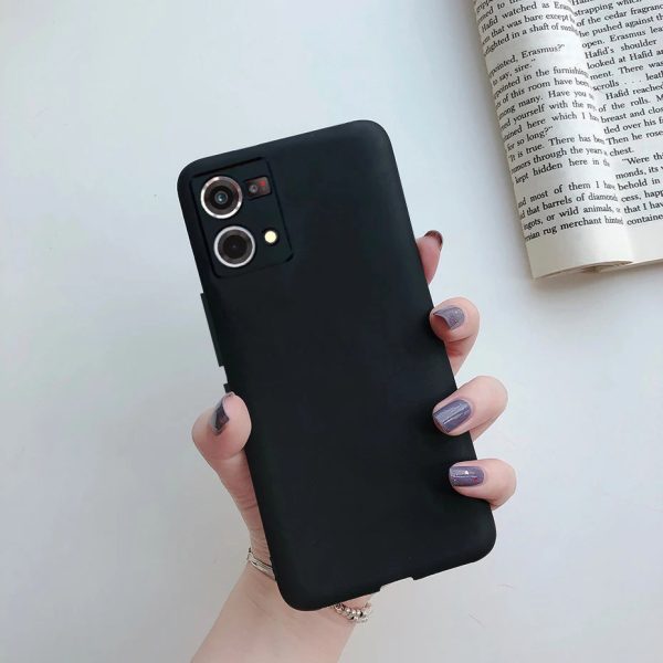 For OPPO Reno 7 Case Candy Color Silicone Soft Matte Phone Cover For OPPO Reno7 Reno 7 4G F21 Pro CPH2363 2022 Shockproof Bumper - Image 4