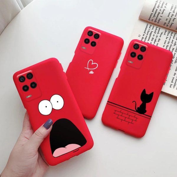 For Realme Narzo 30 5G Case Cover RMX3242 Soft Silicone Cute Painted Back Funda Phone Capa For Oppo Realme Narzo30 5G Case 6.5'' - Image 4