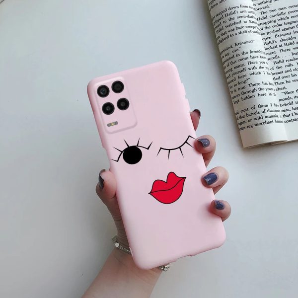 For Realme Narzo 30 5G Case Cover RMX3242 Soft Silicone Cute Painted Back Funda Phone Capa For Oppo Realme Narzo30 5G Case 6.5'' - Image 12