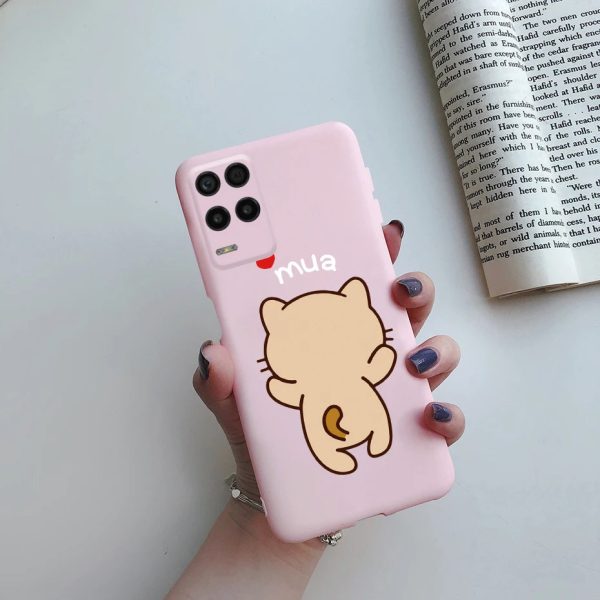 For Realme Narzo 30 5G Case Cover RMX3242 Soft Silicone Cute Painted Back Funda Phone Capa For Oppo Realme Narzo30 5G Case 6.5'' - Image 9