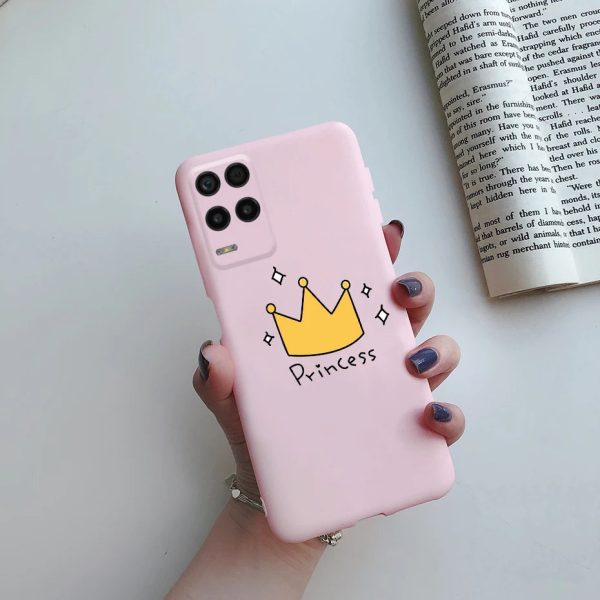 For Realme Narzo 30 5G Case Cover RMX3242 Soft Silicone Cute Painted Back Funda Phone Capa For Oppo Realme Narzo30 5G Case 6.5'' - Image 10