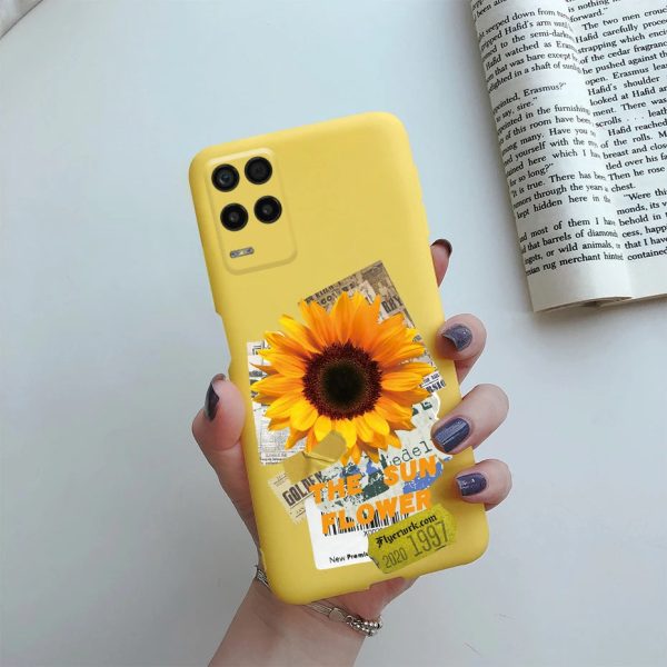 For Realme Narzo 30 5G Case Cover RMX3242 Soft Silicone Cute Painted Back Funda Phone Capa For Oppo Realme Narzo30 5G Case 6.5'' - Image 43