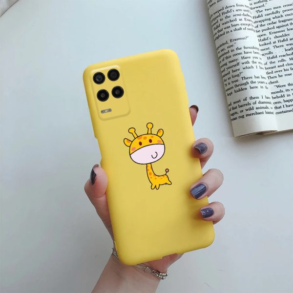 For Realme Narzo 30 5G Case Cover RMX3242 Soft Silicone Cute Painted Back Funda Phone Capa For Oppo Realme Narzo30 5G Case 6.5'' - Image 36