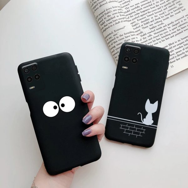 For Realme Narzo 30 5G Case Cover RMX3242 Soft Silicone Cute Painted Back Funda Phone Capa For Oppo Realme Narzo30 5G Case 6.5'' - Image 3