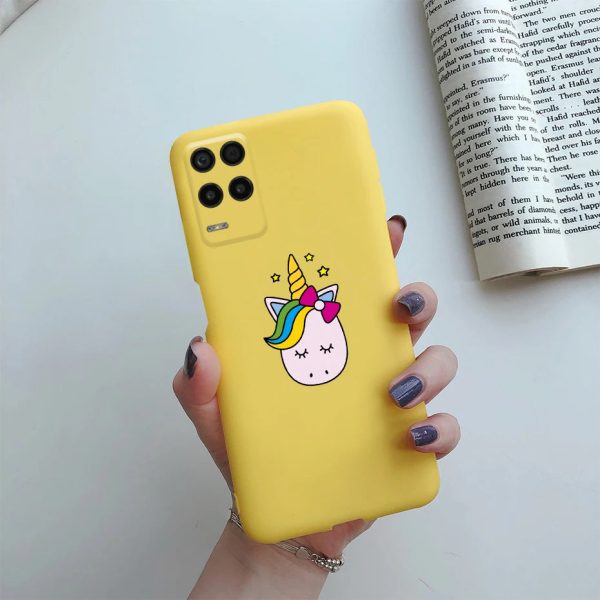 For Realme Narzo 30 5G Case Cover RMX3242 Soft Silicone Cute Painted Back Funda Phone Capa For Oppo Realme Narzo30 5G Case 6.5'' - Image 37