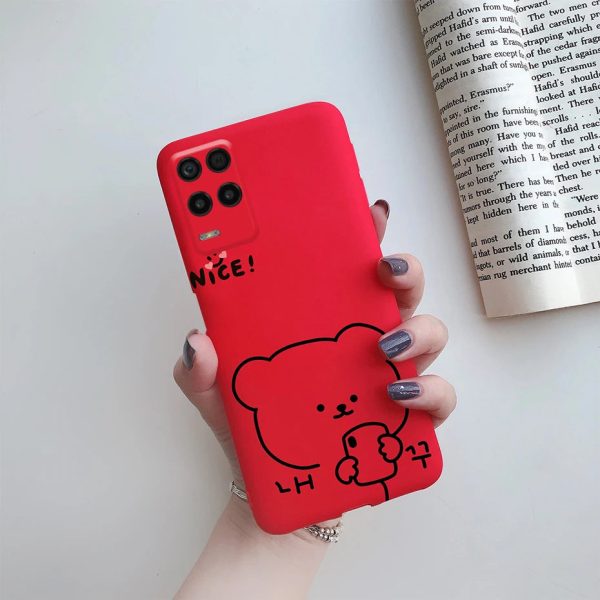 For Realme Narzo 30 5G Case Cover RMX3242 Soft Silicone Cute Painted Back Funda Phone Capa For Oppo Realme Narzo30 5G Case 6.5'' - Image 31