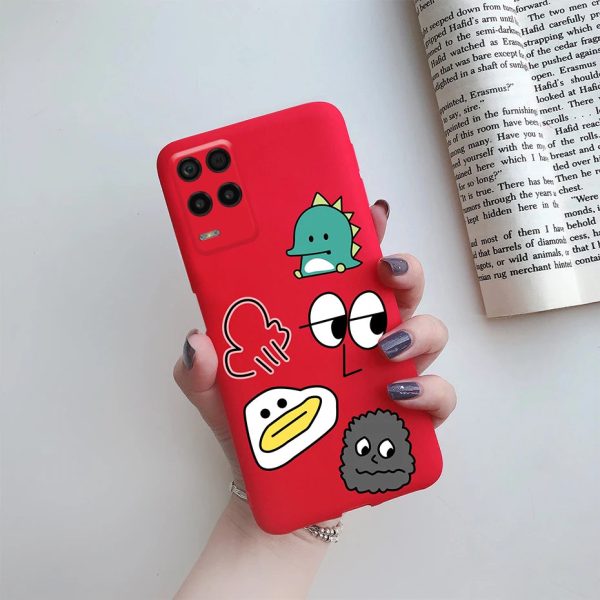 For Realme Narzo 30 5G Case Cover RMX3242 Soft Silicone Cute Painted Back Funda Phone Capa For Oppo Realme Narzo30 5G Case 6.5'' - Image 35