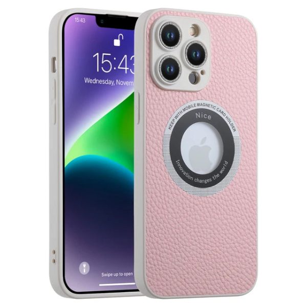 Glass Metal Flash Drilling Lens Protection PU Leather Magnetic Case For Iphone 11 13 12 14 Pro Max 14Plus 14Pro Shockproof Cover - Image 11