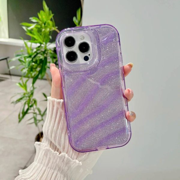 Glitter 3D Wave Case For IPhone 11 14 13 12 Pro Max XR XS Max X 7 8 Plus 6 6S SE 2020 2022 Shockproof Protection Back Funda Case - Image 10