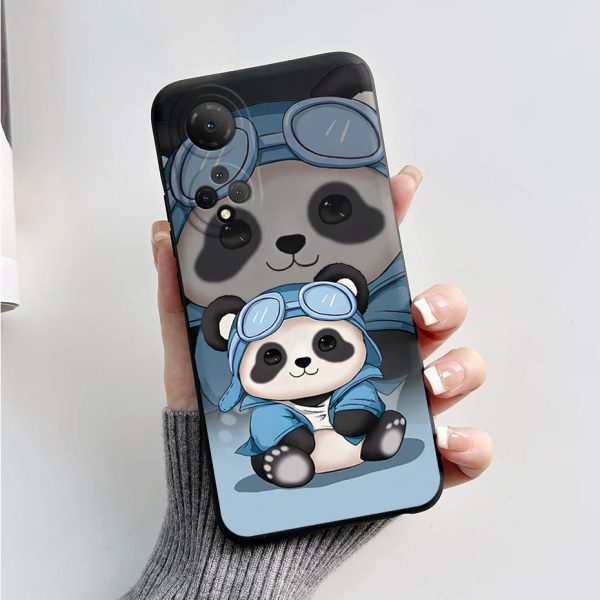 Honor X7 Case For Huawei Honor X7 Silicone Phone Case Cute Rabbit Panda Fundas For HonorX7 2022 CMA-LX2 CMA-LX1 Shockproof Cover - Image 5