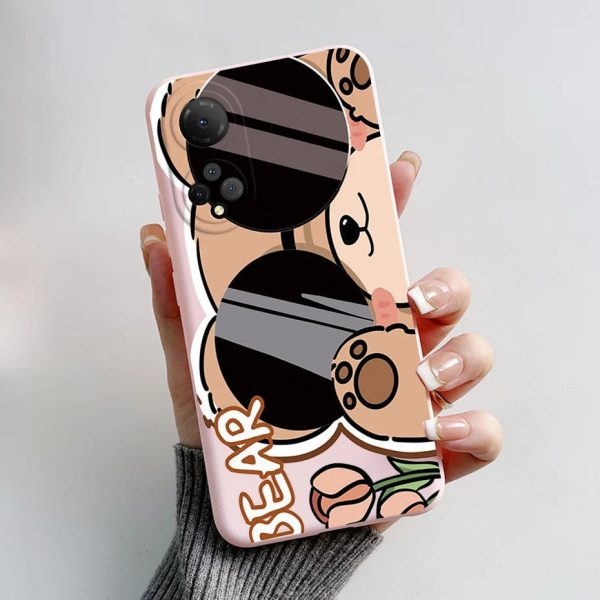 Honor X7 Case For Huawei Honor X7 Silicone Phone Case Cute Rabbit Panda Fundas For HonorX7 2022 CMA-LX2 CMA-LX1 Shockproof Cover - Image 10