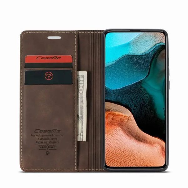 Leather Case For Xiaomi Poco F2 Pro Magnetic Flip Matte Multifunctional Luxury Wallet Bumper Phone Cover On Pocophone F 2 Pro - Image 2