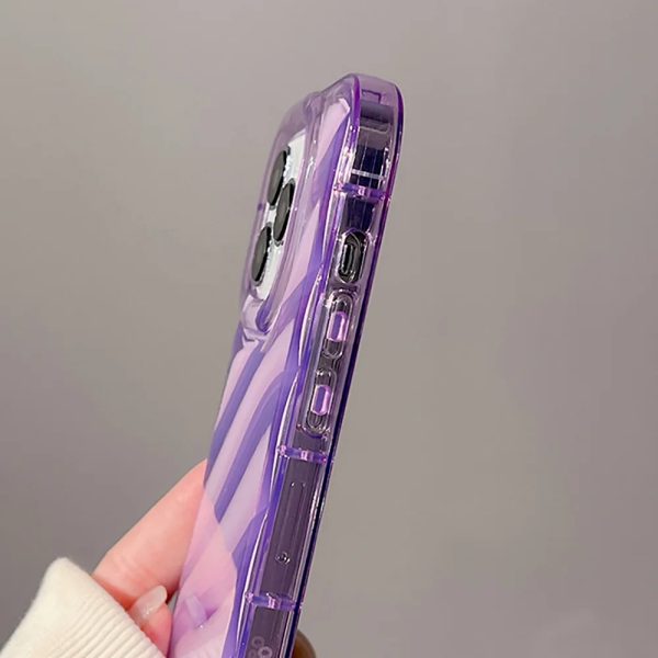 Luxury Water Wavy Pattern Case For Iphone 11 15 Pro Max Cover Iphone 14 13 Pro Max XR 7 8 Plus X Xs SE 6s14Promax Silicon Funda - Image 5