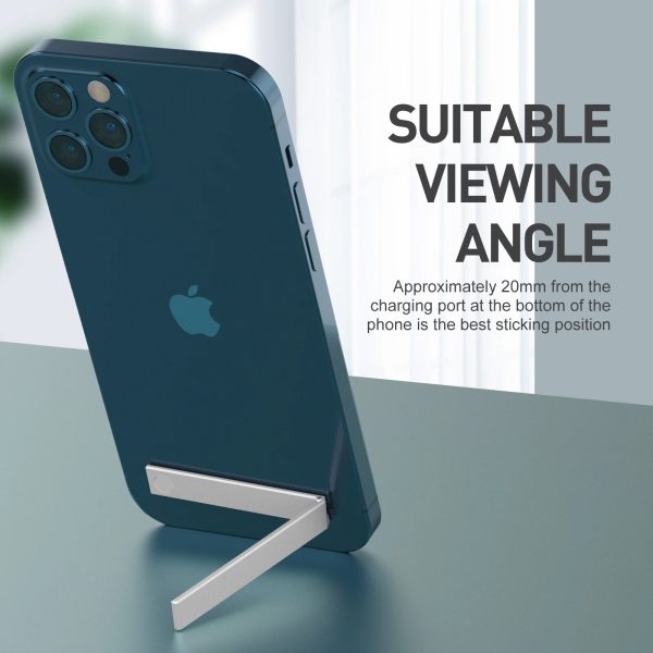 Mini Universal Kickstand For iPhone 14 13 12 11 Pro Max Phone Stand for Samsung Huawei Stand Aluminum Metal Bracket Holder Stand - Image 4