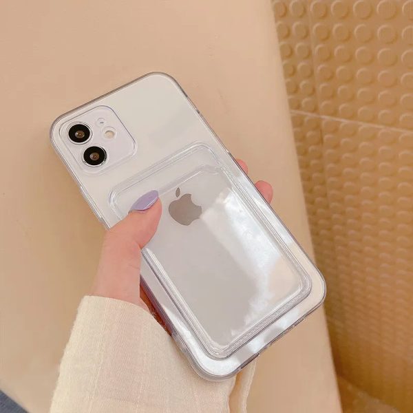 Phone Case For iPhone 11 12 13 14Mini case For iphone 11 Pro X XS Max XR 7 8 Plus SE Case Cover Soft Silicone Wallet Card Holder - Image 5