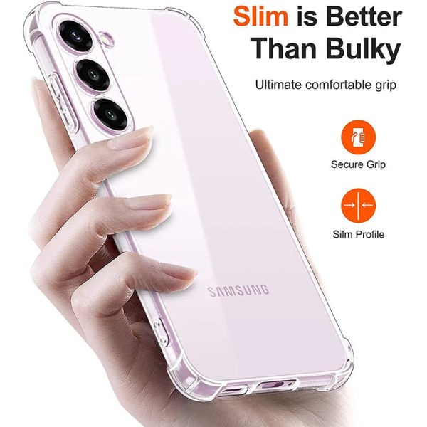 S24 S23 Ultra Case Phone Cases For Samsung S22 S21 FE S20 Plus Note 20 Ultra Galaxy A53 A54 A52 A13 Clear Thin Back Cover - Image 6