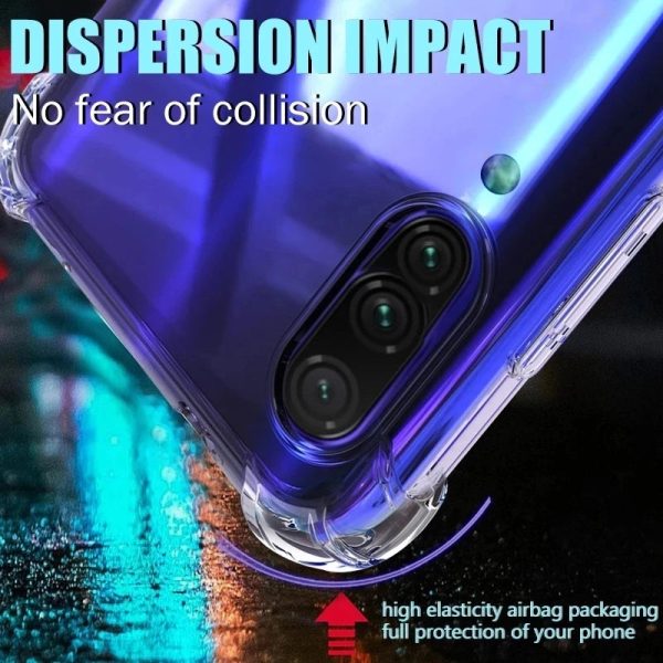 Shockproof Clear Phone Case For Samsung Galaxy S23 S22 Ultra S21 S20 Fe S10 Plus Transparent Shockproof Silicone Soft Back Cover - Image 2