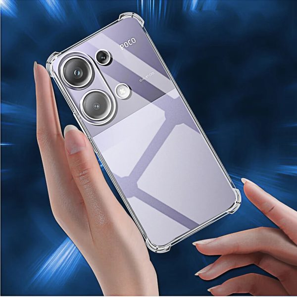 Shockproof Phone Case for Xiaomi Poco M6 Pro 4G M5s M4 M3 Pro 5G Transparent Clear Silicone Soft TPU M 6 5 4 3 Pro Back Cover - Image 6