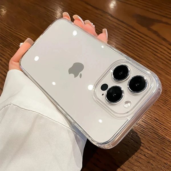 Silicone Clear Phone Case For iPhone 11 13 12 14 15 Pro Max 8 7 Plus XR XS Max X SE 2020 Cases Shockproof Transparent Soft Cover - Image 3