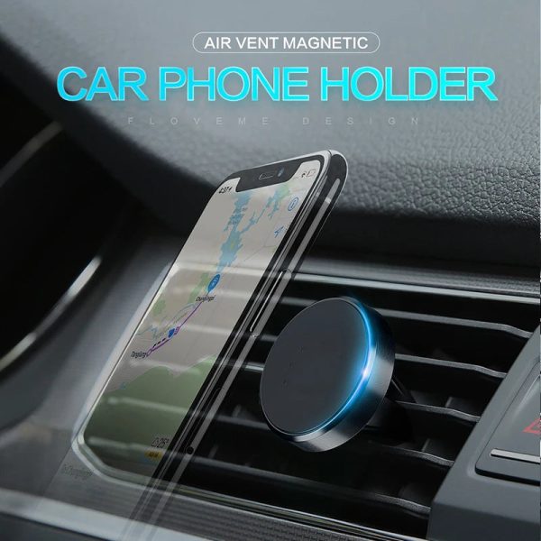 Universal Magnetic Car Phone Holder Air Vent Clip Mount Rotation Cellphone GPS Support For iPhone Samsung Mi Phone Stand in Car - Image 6