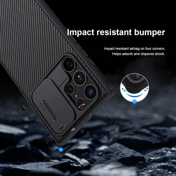 for Samsung Galaxy S24 S23 S22 Ultra Case Nillkin CamShield Slide Camera Back Cover for Samsung S24 S23 FE S22 Plus Lens Case - Image 4